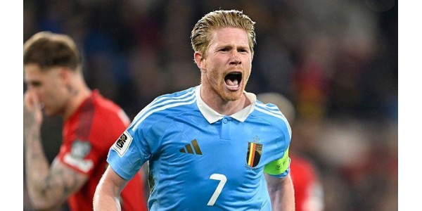 Kevin De Bruyne já marcou 11 golos esta temporada Kevin De Bruyne já marcou 11 golos esta temporada